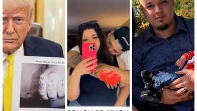 Donald-Trump-shows-a-photo-of-an-MS-13-tattoo-on-Garcias-hand-the-same-that-gets-covered-by-emojis-in-a-photo-posted-by-his-wife-and-is-visible-in-another-right-photo-.jpg